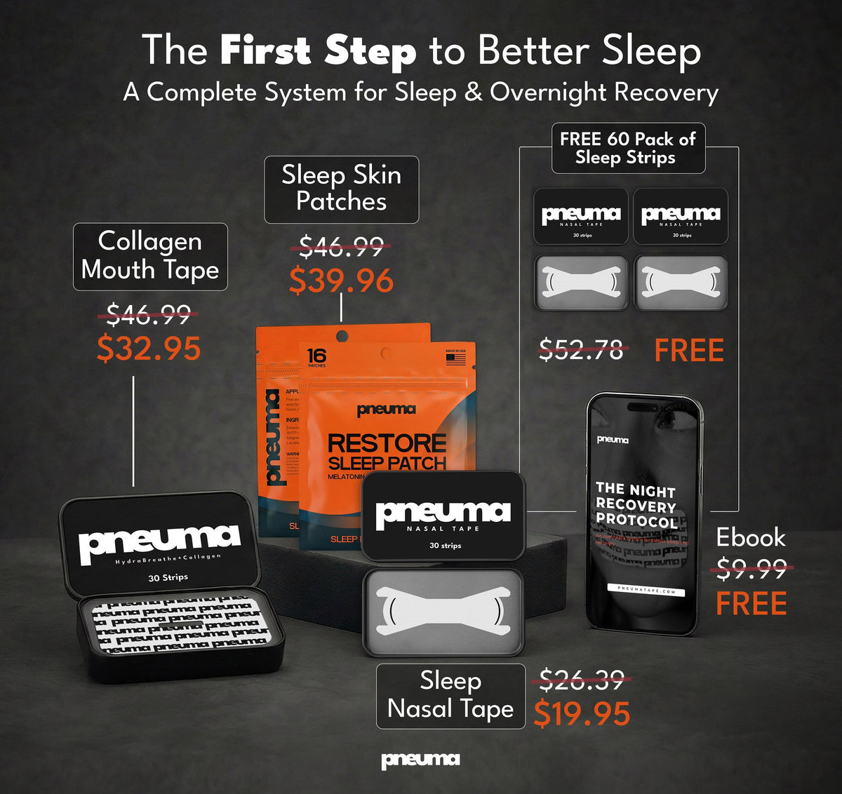 Complete Sleep System Bundle – pneumatape