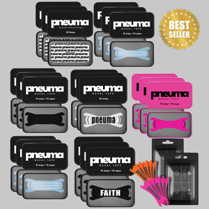 HydraBreathe+ mouth tape all-in-one bundle for sleep and nasal breathing