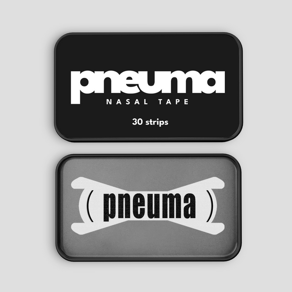 Two packs of Pneuma nasal strips for sleep, recovery, and training