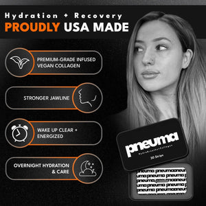HydraBreathe+ Vegan Collagen Mouth Tape - Nasal Tape - Pneuma