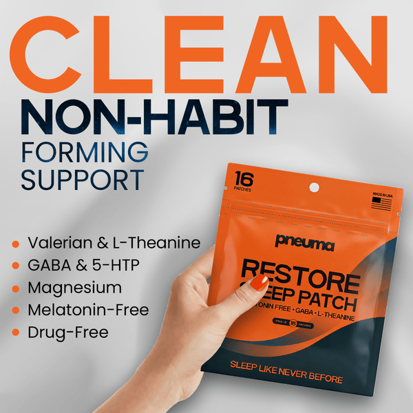 Restore Sleep Patches - Nasal Tape - Pneuma